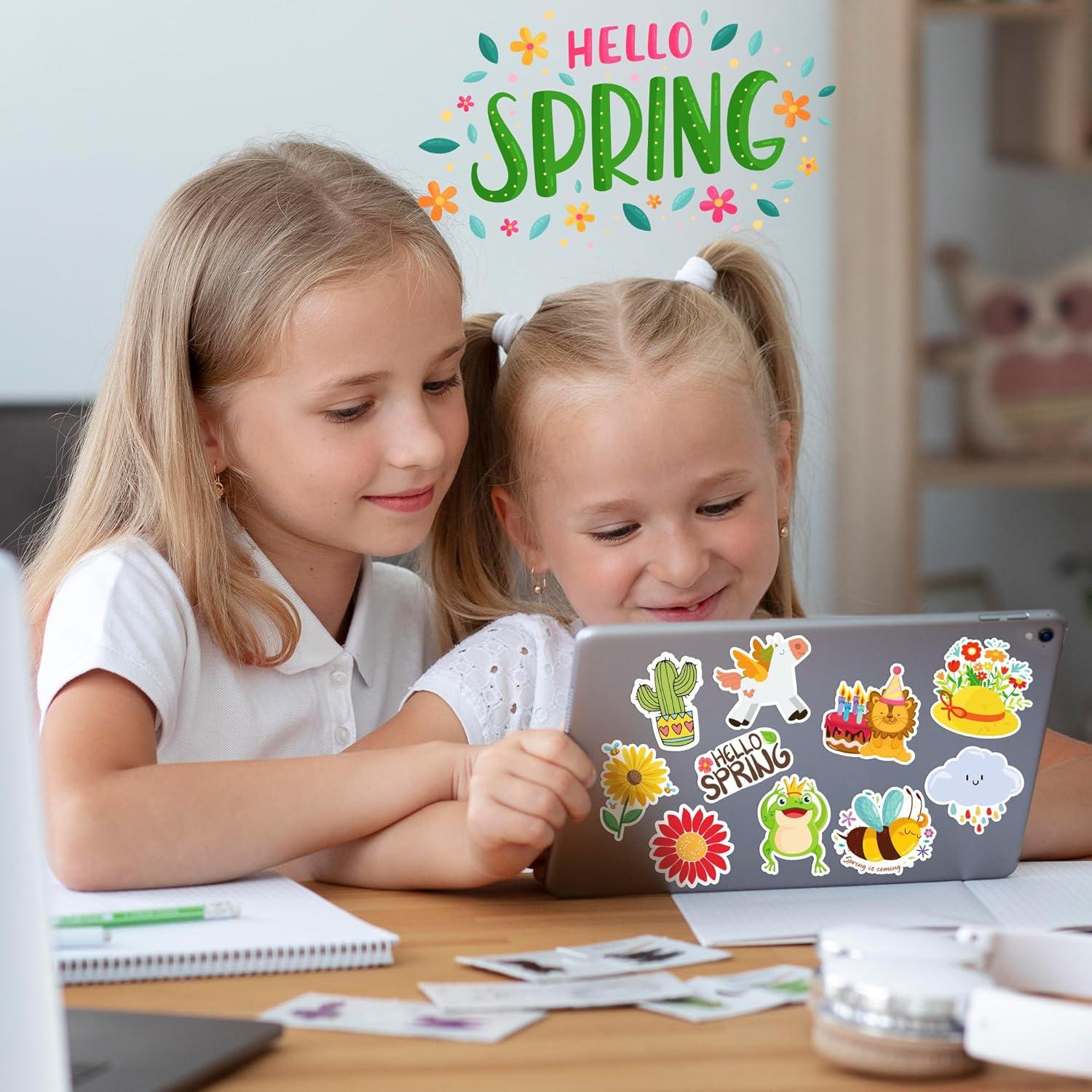 image:image100 PCS Soccer Stickers for Kids Water BottleLaptop Sports Football Stickers for Toddlers Activities Birthday Party Toys Games Crafts Gifts for KidsFootball Soccer Party Supplies Favors for TeensSpring