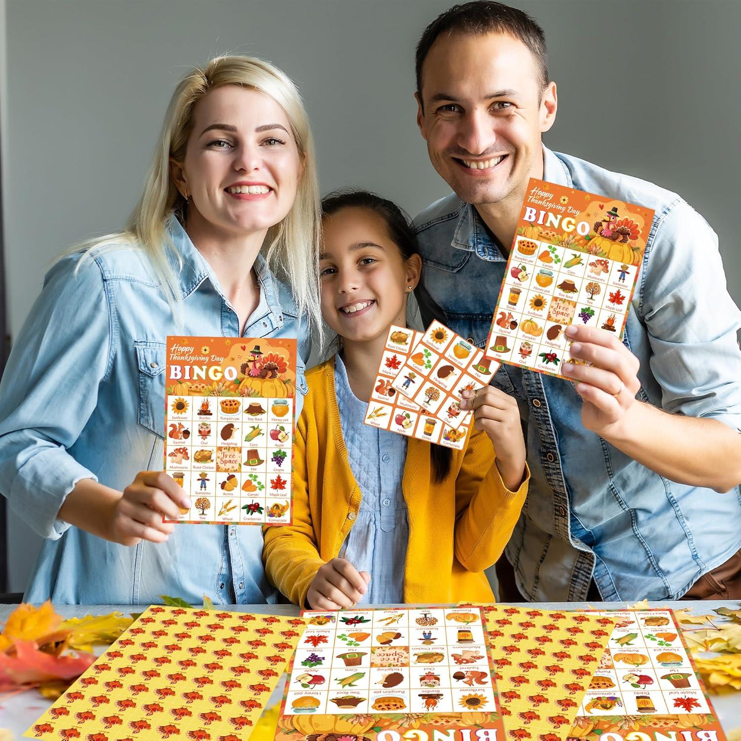 image:imageOHOME Easter Bingo Games for Kids Basket Stuffers Easter Crafts Toys for Boys Girls Adults TeensClassroom Activities Gifts Party Favors Easter Basket Essentials 24 PlayersThanksgiving