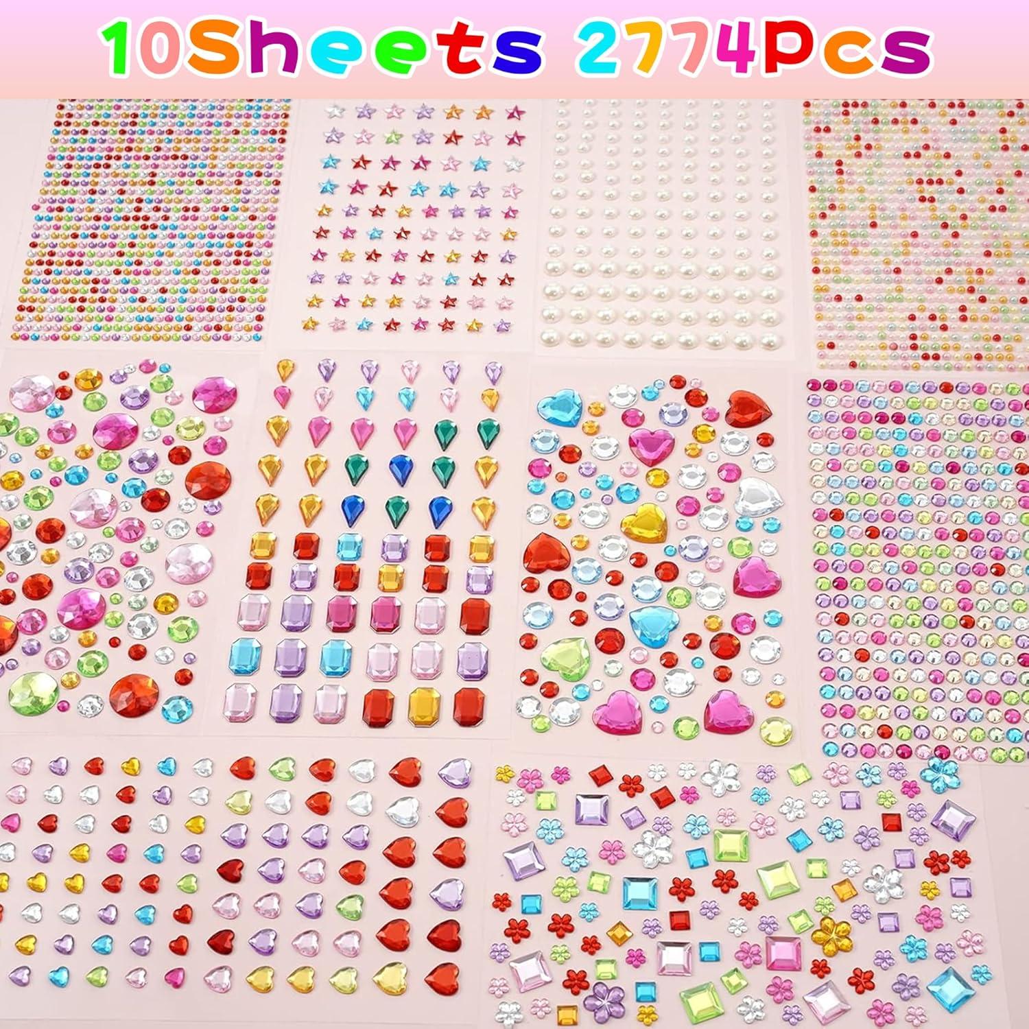 image:imageOHOME Easter Stickers for Kids 240 PCS Easter Basket Stuffers for Boys Girls Teens Adults Vinyl Easter Gifts Decorations Toys Kids Easter Games Crafts Activities Party FavorsGem