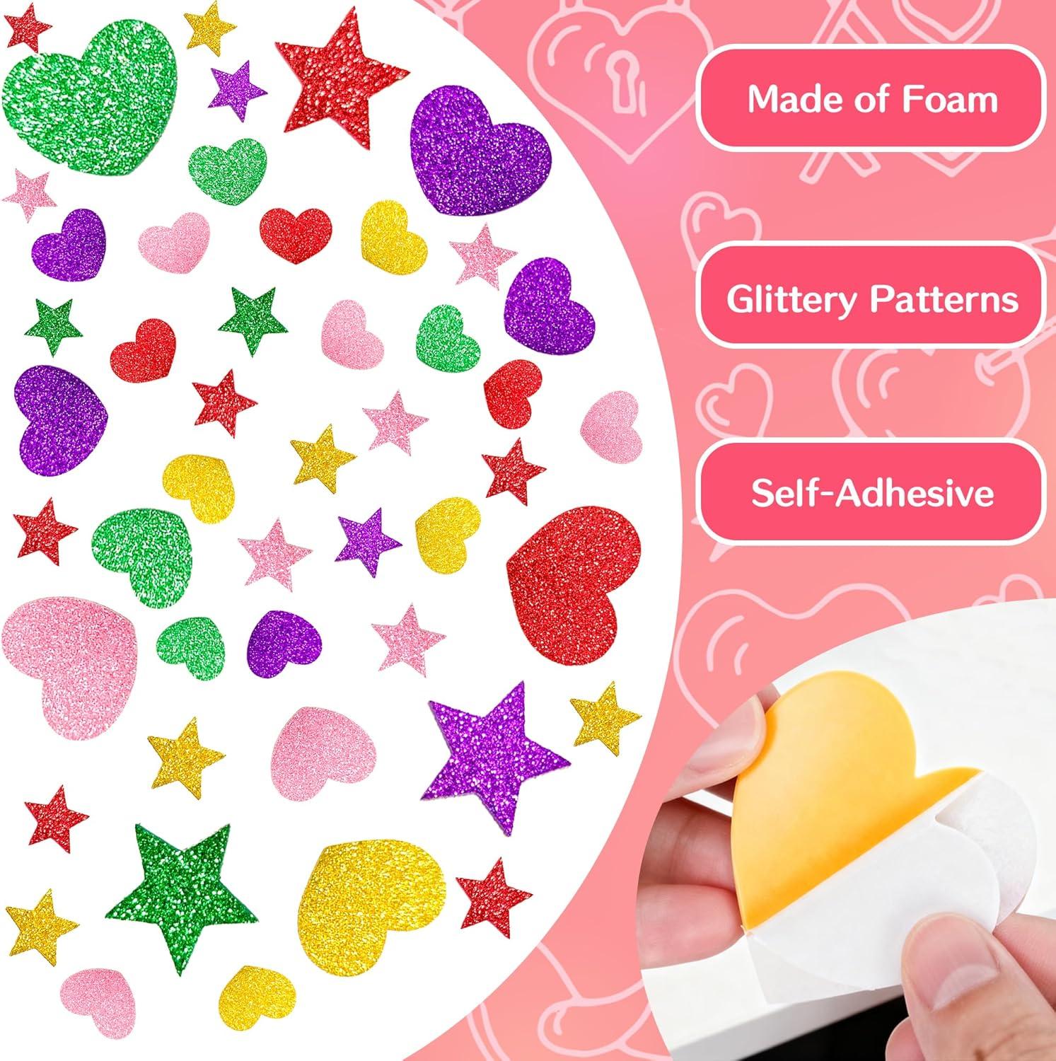 image:imageOHOME Easter Stickers for Kids 240 PCS Easter Basket Stuffers for Boys Girls Teens Adults Vinyl Easter Gifts Decorations Toys Kids Easter Games Crafts Activities Party FavorsFoam