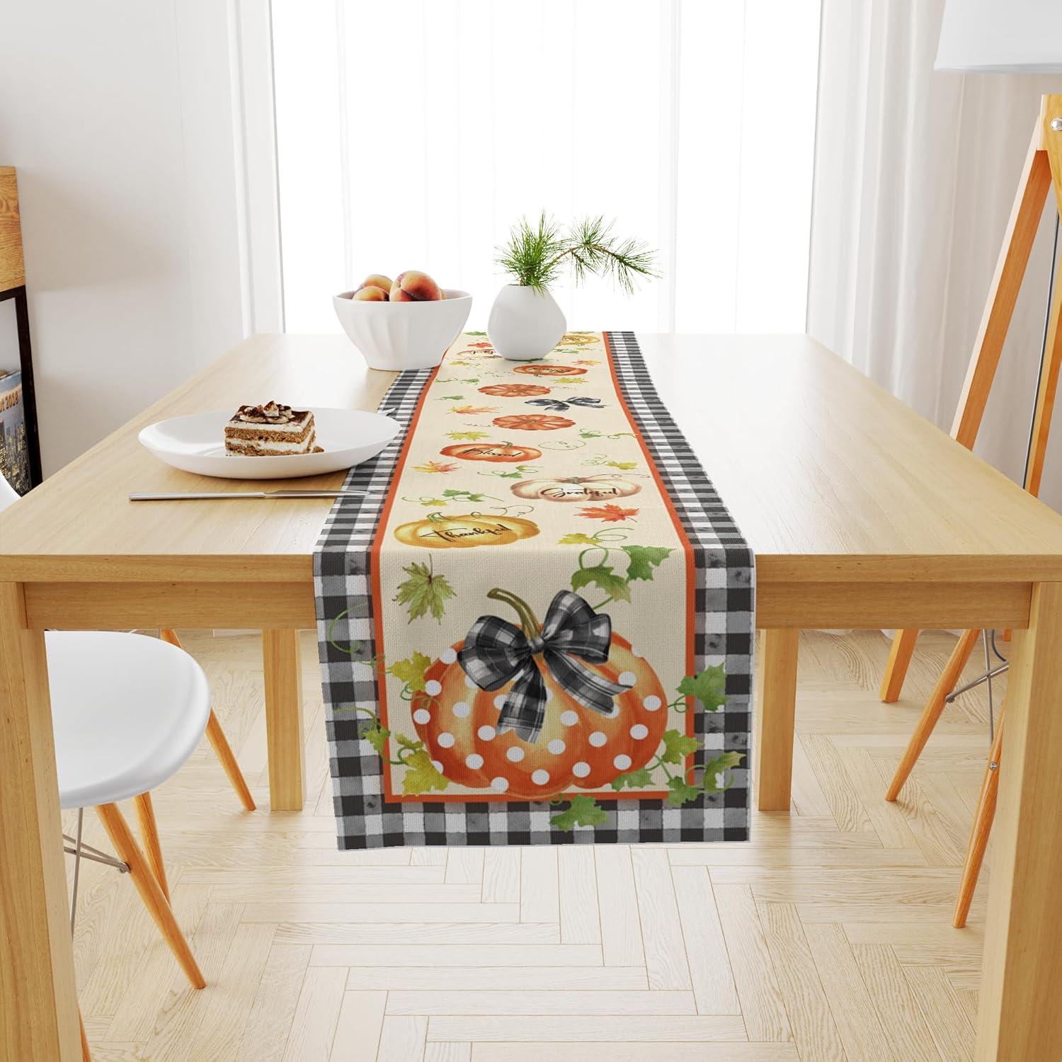 image:imageOHOME Football Party Decorations for Super Game Bowl 2026 Game Day Table Runner Football Decor Party Supplies Football Theme Birthday Decorations Holiday Banner for Homethanksgiving