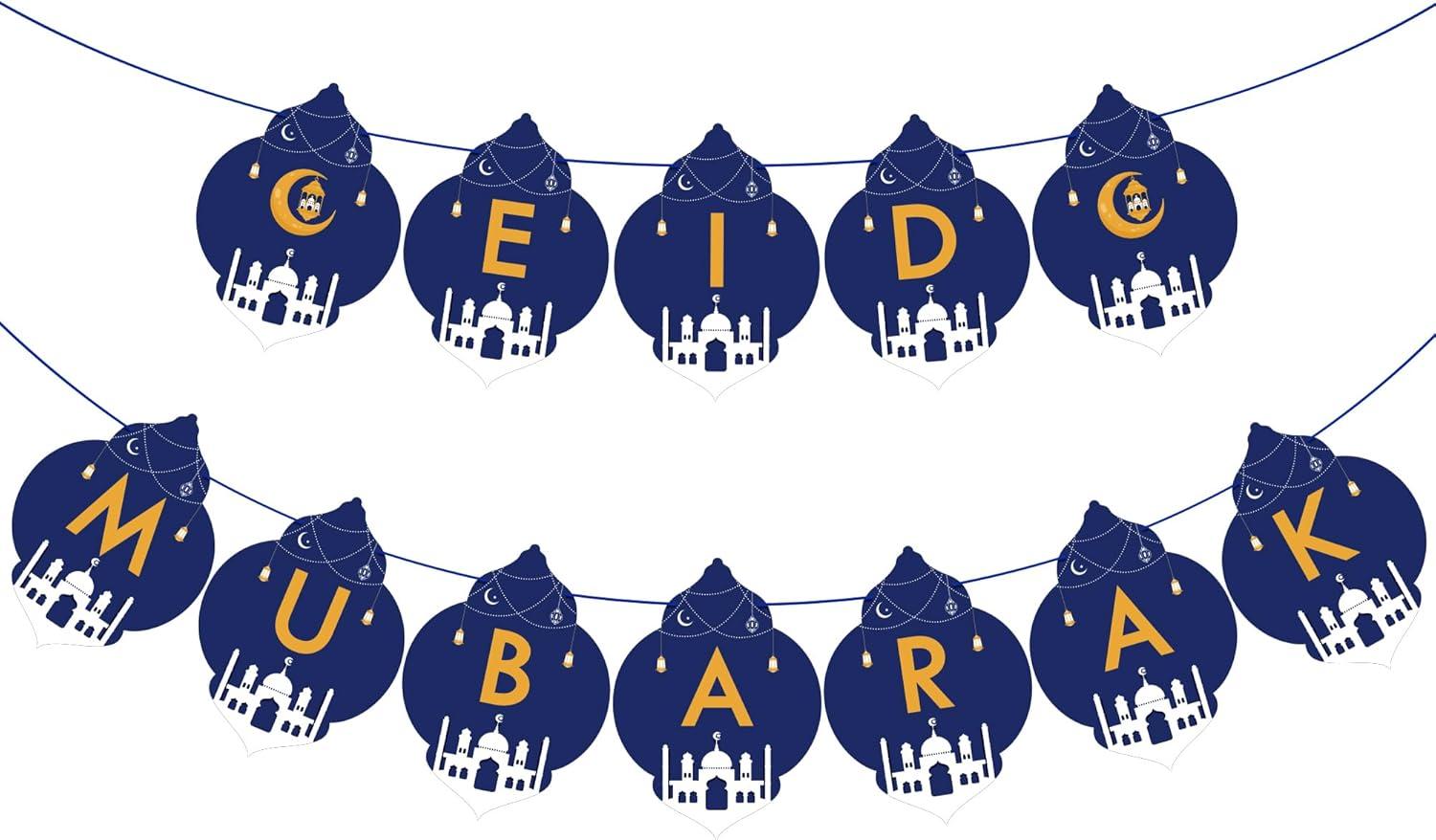 image:imageOHOME Graduation Decorations 2025 We are So Proud of You Banner Congrats Grad Graduation Backdrop for Party Favors SuppliesBlue and Gold White