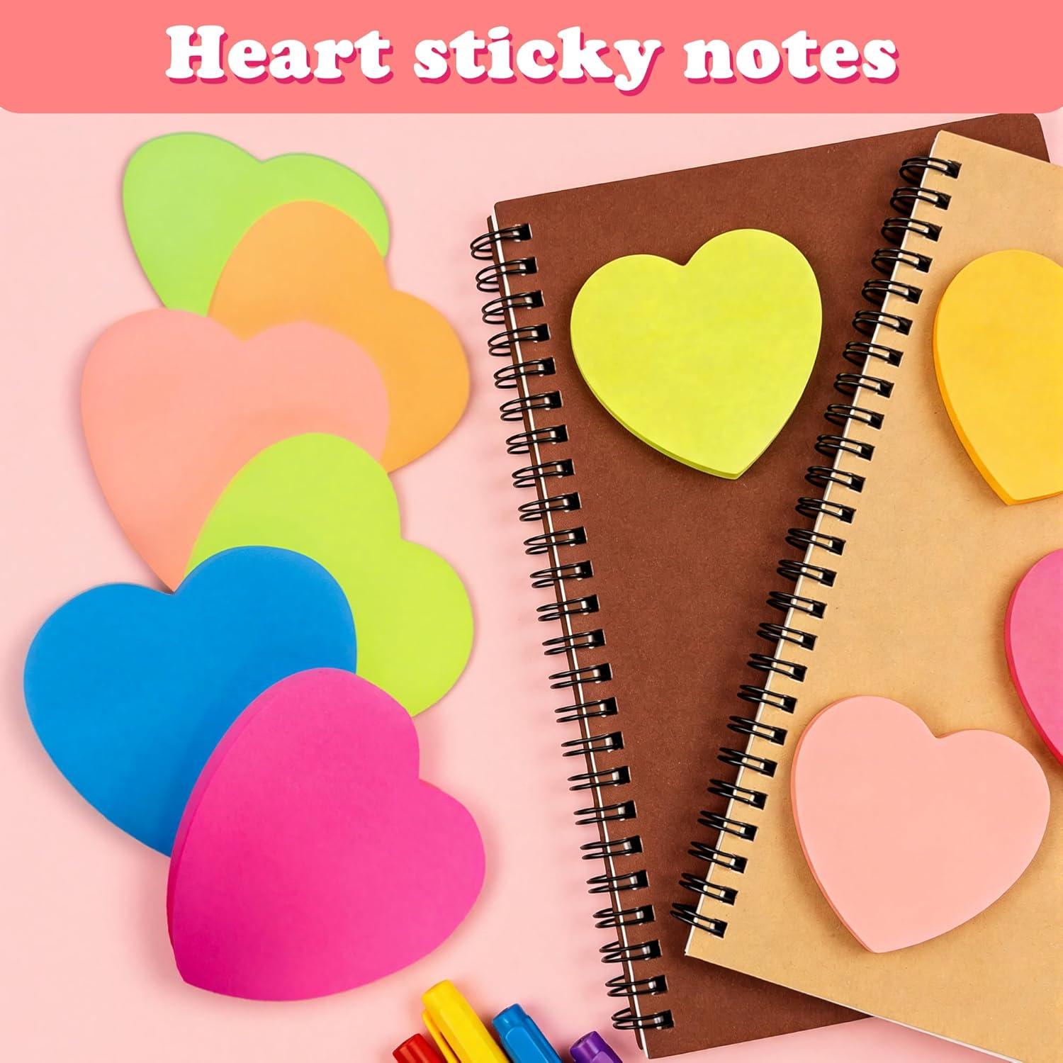 image:imageOHOME Sticky Notes 12 Pads 3x3 Colorful SelfStick Post Notes Bulk Office Desk Accessories Teacher Classroom Must HavesAesthetic School Supplies for HomeEaster Basket Stuffersheat
