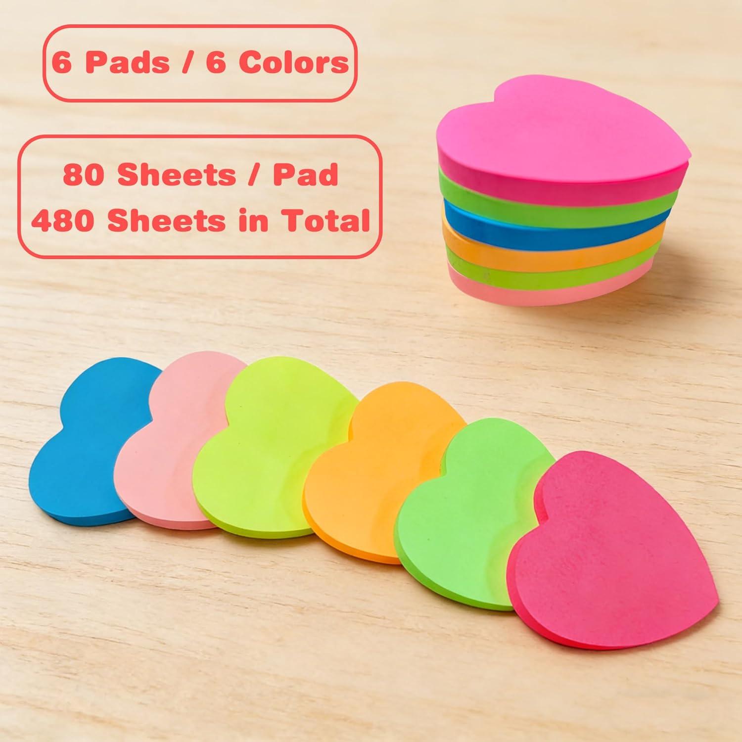 image:imageOHOME Sticky Notes 12 Pads 3x3 Colorful SelfStick Post Notes Bulk Office Desk Accessories Teacher Classroom Must HavesAesthetic School Supplies for HomeEaster Basket Stuffersheat