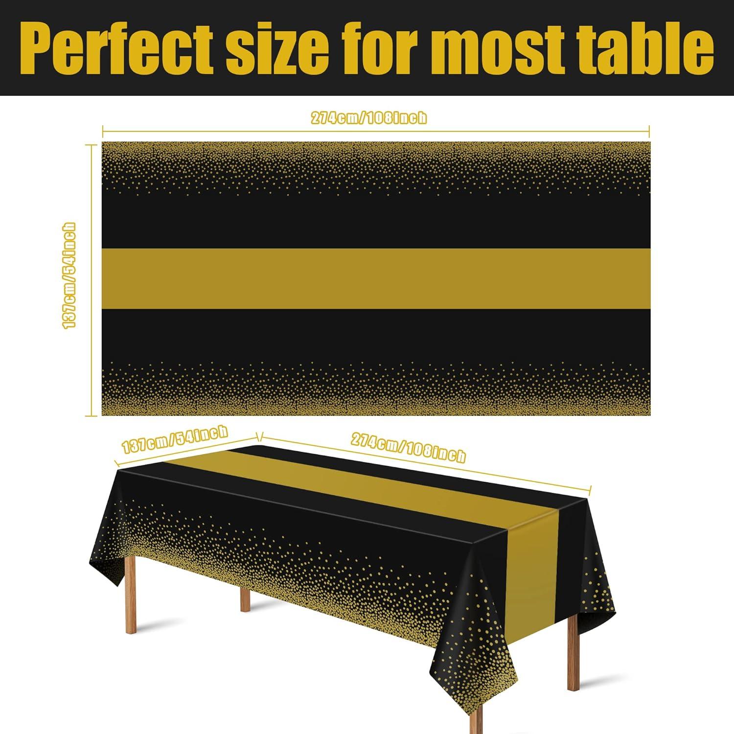 image:imageSuper Game Bowl Party Decorations 2026 Green Tablecloth for Football Party Decorations Favors Supplies Game Day Table Cloth Backdrop Banner Indoor Outdoor Football Birthday Table Cover for HomeBlack and Gold
