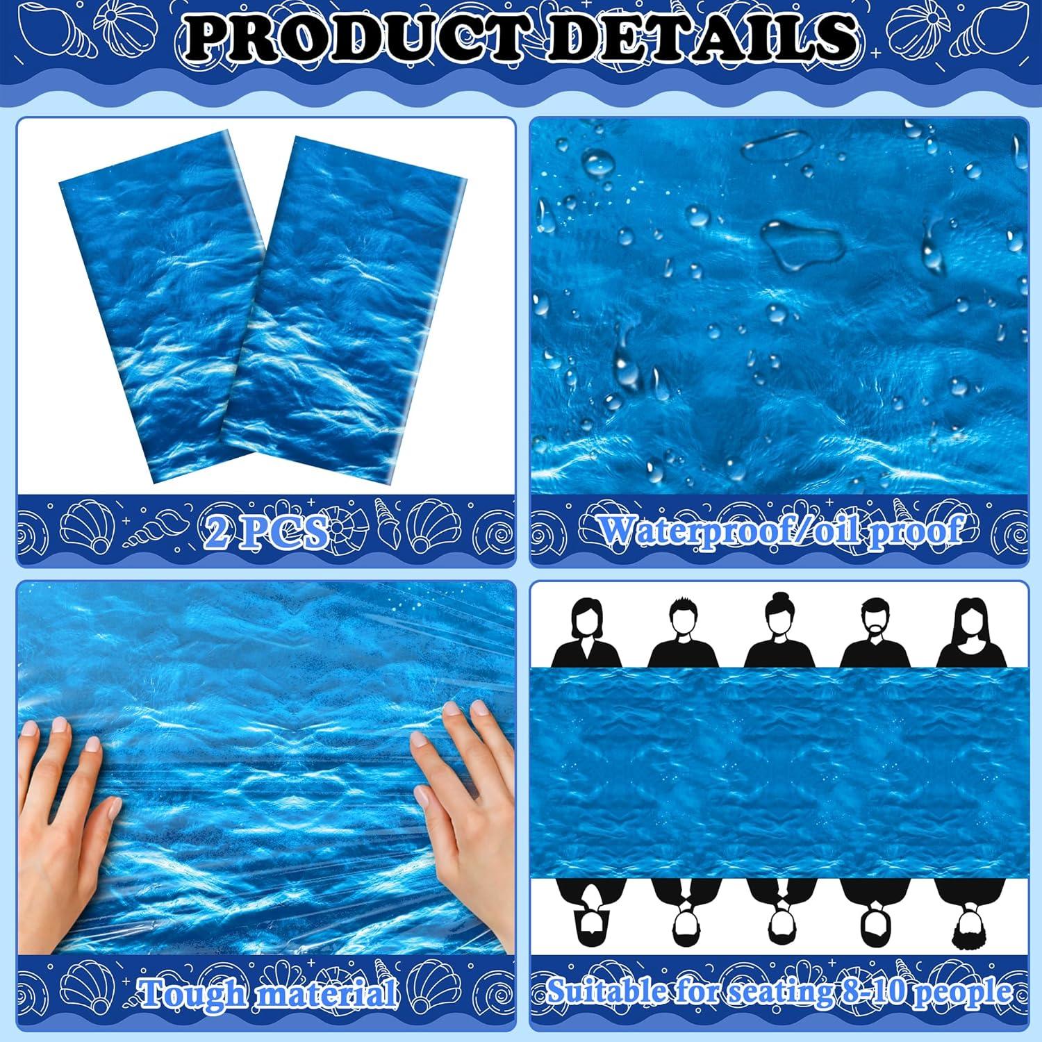image:imageSuper Game Bowl Party Decorations 2026 Green Tablecloth for Football Party Decorations Favors Supplies Game Day Table Cloth Backdrop Banner Indoor Outdoor Football Birthday Table Cover for HomeBlue and White