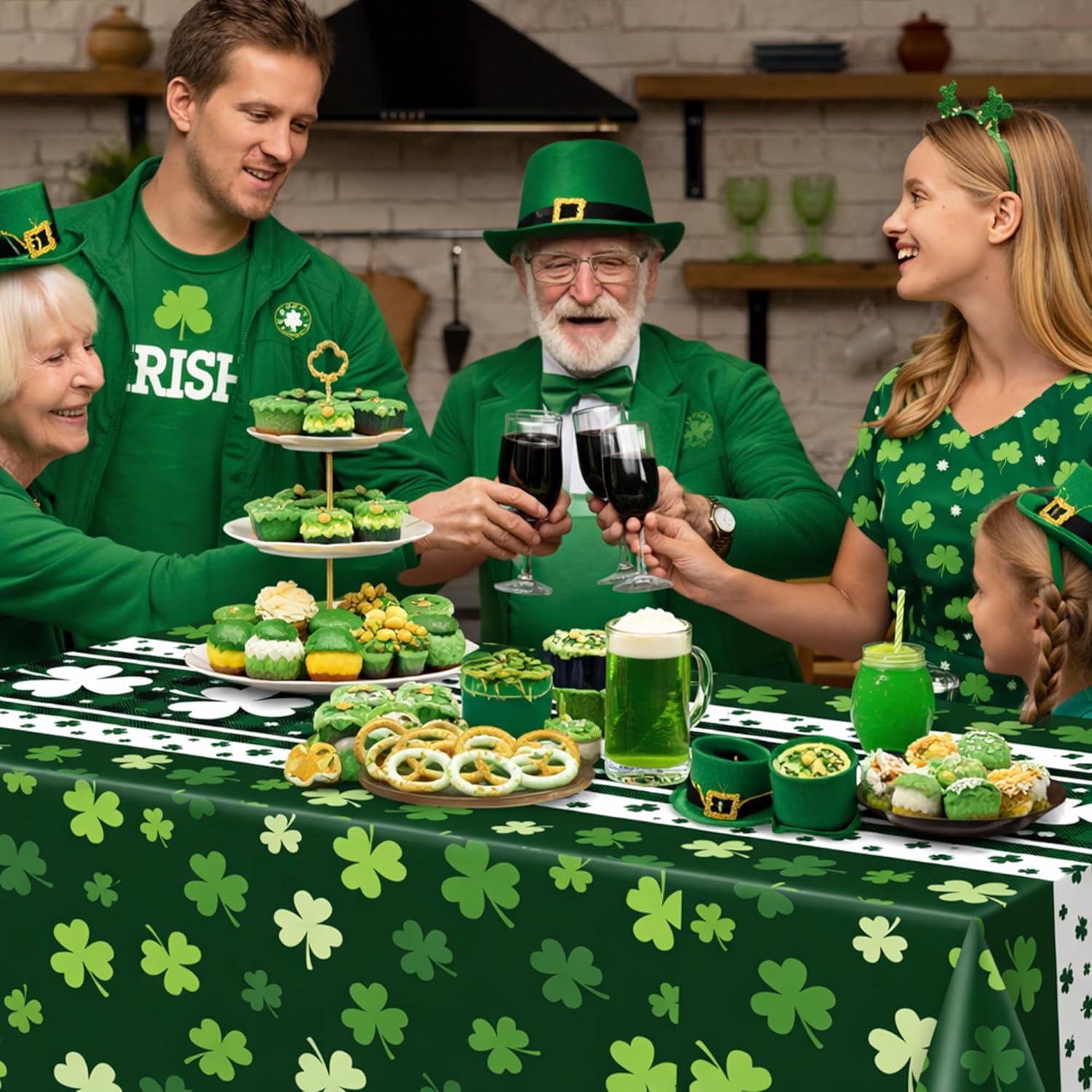 image:imageSuper Game Bowl Party Decorations 2026 Green Tablecloth for Football Party Decorations Favors Supplies Game Day Table Cloth Backdrop Banner Indoor Outdoor Football Birthday Table Cover for HomeGreen White