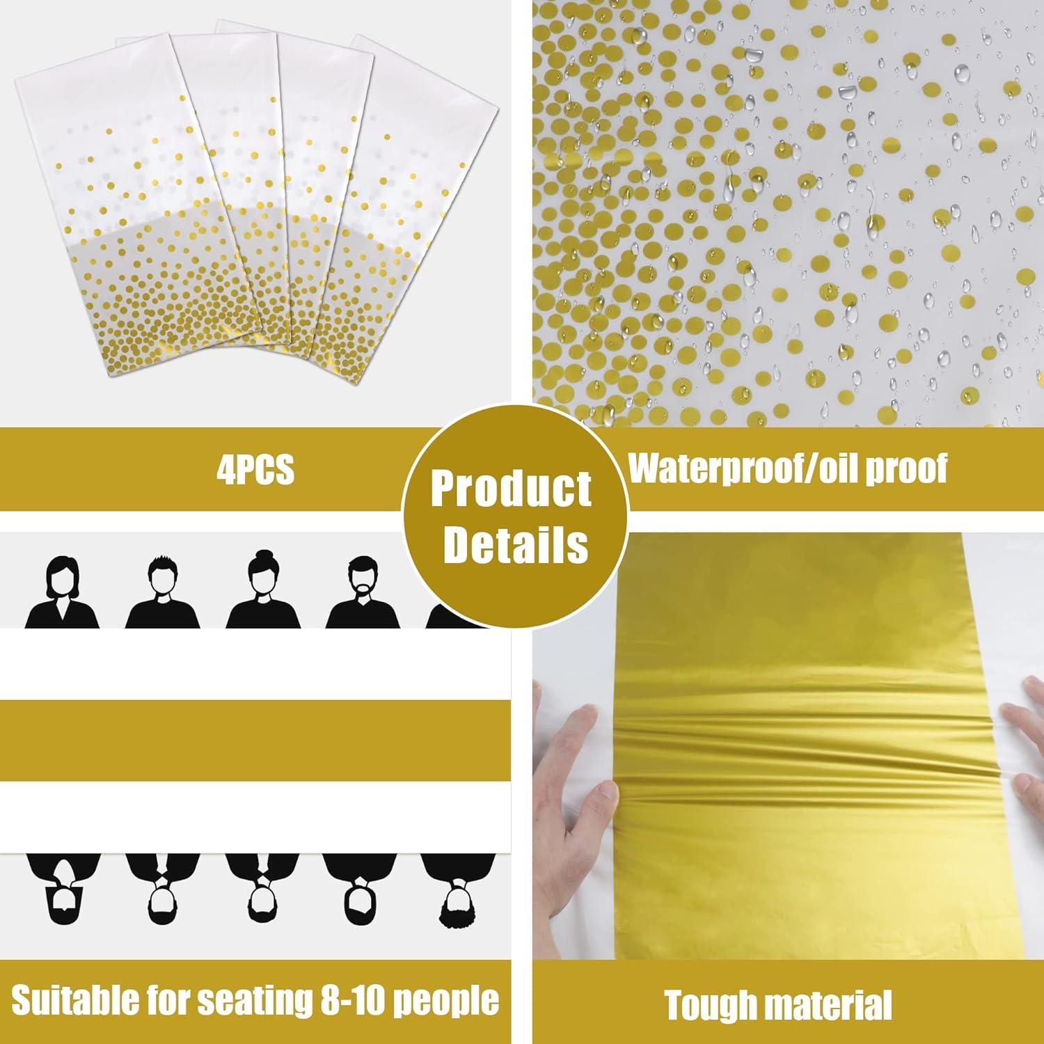 image:imageSuper Game Bowl Party Decorations 2026 Green Tablecloth for Football Party Decorations Favors Supplies Game Day Table Cloth Backdrop Banner Indoor Outdoor Football Birthday Table Cover for Home8pcs White and Gold