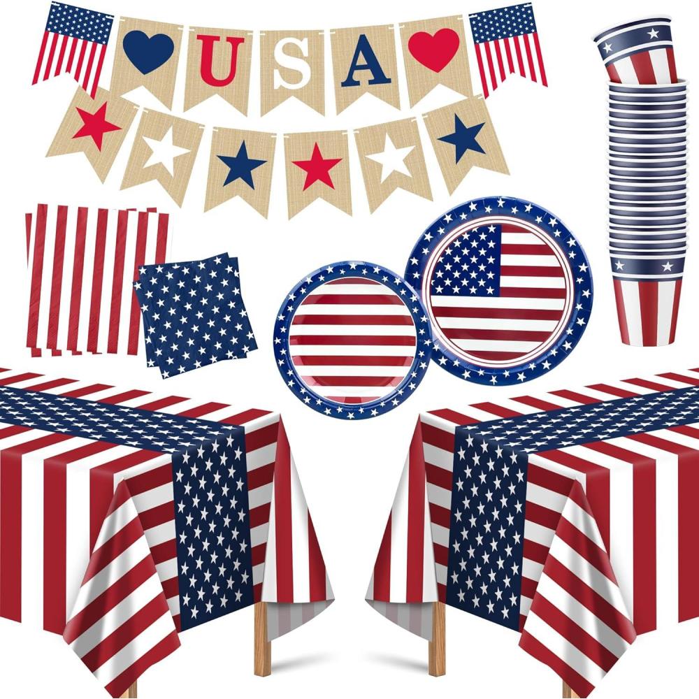 image:imageOHOME Football Party Decorations  Football Party Decorations 2026  Serve 24  Football Plates Tablecloth Napkins Cups Banner  Football Party Supplies FavorsFootball Accessories Birthday Decor4th of july