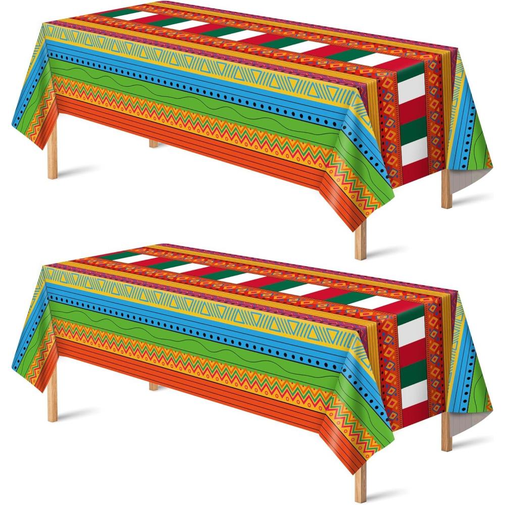 image:imageOHOME Football Party Decorations Super Game Bowl Party Decorations 2026 Disposable Tablecloth Plastic Table Covers for Football Game Birthday Football Parties Decor Supplies 54 X 1082 PackMexican