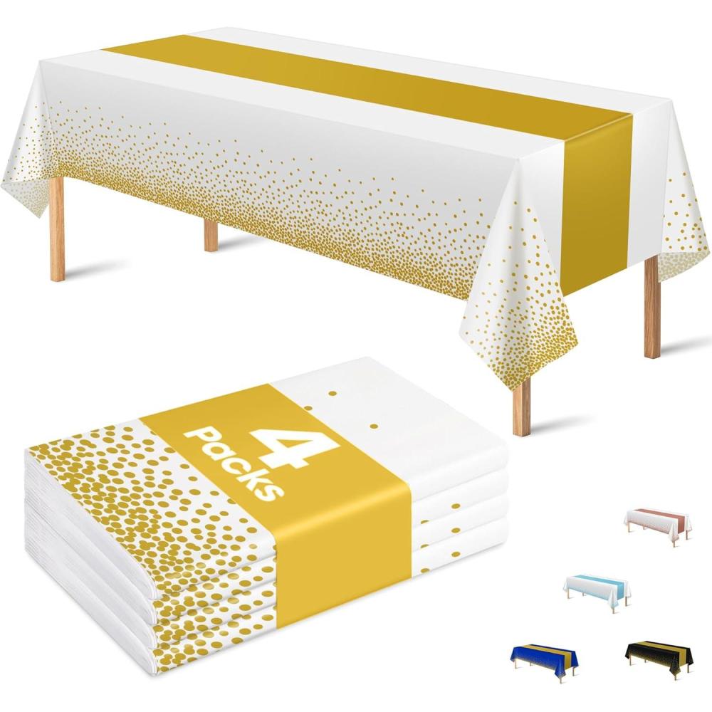 image:imageSuper Game Bowl Party Decorations 2026 Green Tablecloth for Football Party Decorations Favors Supplies Game Day Table Cloth Backdrop Banner Indoor Outdoor Football Birthday Table Cover for HomeWhite and Gold