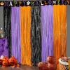 image:imageFootball Party Decorations for Super Game Bowl 2026  Green Brown Tinsel Streamers Backdrop Banner  Football Party Favors Supplies Indoor Outdoor  Game Day Birthday Party Accessories for Wall DoorBlack orange purple