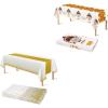 image:imageOHOME 7 Pack Disposable Plastic Tablecloth  Fall Party Supplies for Thanksgiving Decorations 54 x 108
