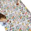 image:imageOHOME Thanksgiving Coloring Tablecloth  Thanksgiving Decorations Table Decor  Friendsgiving Banner for Door Wall  Crafts Games for Kids54 x 88Easter