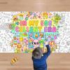 image:imageOHOME Thanksgiving Coloring Tablecloth  Thanksgiving Decorations Table Decor  Friendsgiving Banner for Door Wall  Crafts Games for Kids54 x 88Easter coloring