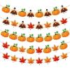 image:imageOHOME Thanksgiving Coloring Tablecloth with Thanksgiving Garland