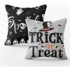 image:imageOHOME Thanksgiving Decorations  Fall Pillow Covers 18x18 Inch  Thanksgiving Throw Pillows Thanksgiving Decorations for CouchFriendsgiving Party Favors Decor Indoor Outdoor for Room Office ParlorHalloween Black