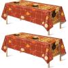 image:imageOHOME Thanksgiving Tablecloth  Thanksgiving Decorations  Friendsgiving Table Decor for Party Favors Essentials Backdrop Outdoor Indoor52x872 Pack