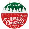 image:imageThanksgiving Decorations  Welcome Sign for Front DoorRustic Round Wood Wreaths for OutdoorMaple Leaves Garland Porch Decor for Thanksgiving Friendsgiving  Fall Decor for Room Kitchen WallRed Green White