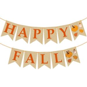 OHOME Football Party Decorations – Football Banner for Super Games Bowl – Hanging Party Favors Supplies for Indoor Home | Football Accessories Decor Backdrop for Birthday Party(Orange and yellow)