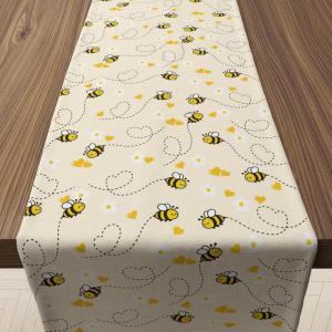 OHOME Football Party Decorations for Super Game Bowl 2026 – Football Table Runner | Football Party Supplies Favors Decorations Indoor Outdoor – Game Day Birthday Banner Backdrop for Home(Bee)