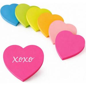 OHOME Sticky Notes – 12 Pads, 3”x3” – Colorful Self-Stick Post Notes Bulk – Office Desk Accessories | Teacher Classroom Must Haves,Aesthetic School Supplies for Home,Easter Basket Stuffers(heat)