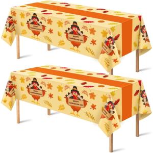 Thanksgiving Giant Coloring Poster with Thanksgiving Tablecloth
