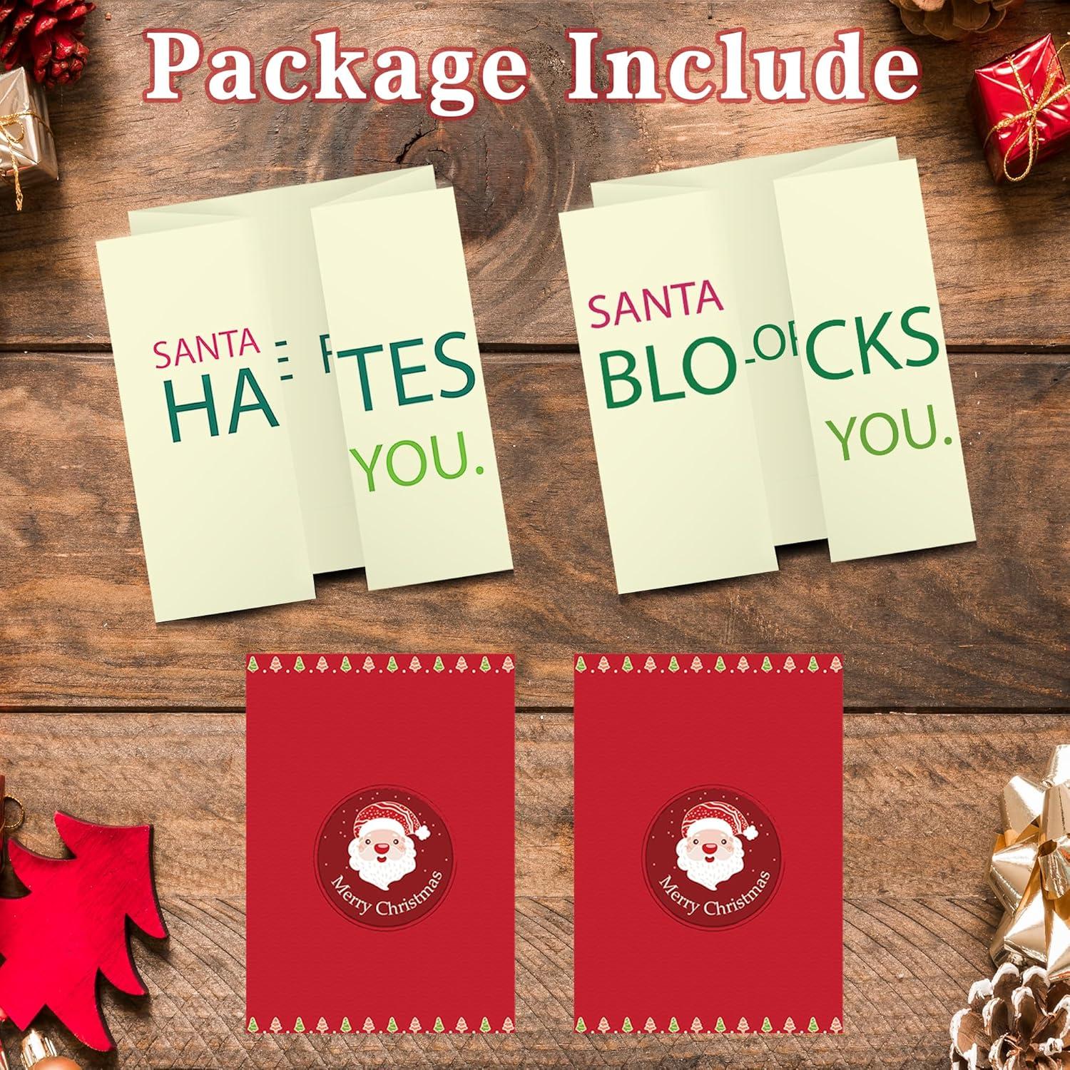 image:imageChristmas Cards with Envelopes White Elephant Gifts for Adults Stocking Stuffers for Women Men Teens Christmas Gifts for Husband Boyfriend Funny Xmas Party Favors DecorationsChristmas