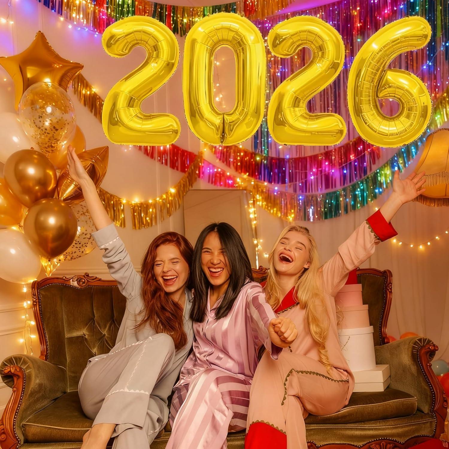 image:imageGraduation Decorations 20262026 Numbers Gold Balloon 40 Inch Graduation Party Supplies Favors Decor Festival Balloon Backdrop Banner Sign Chinese New Years Decorations 2026