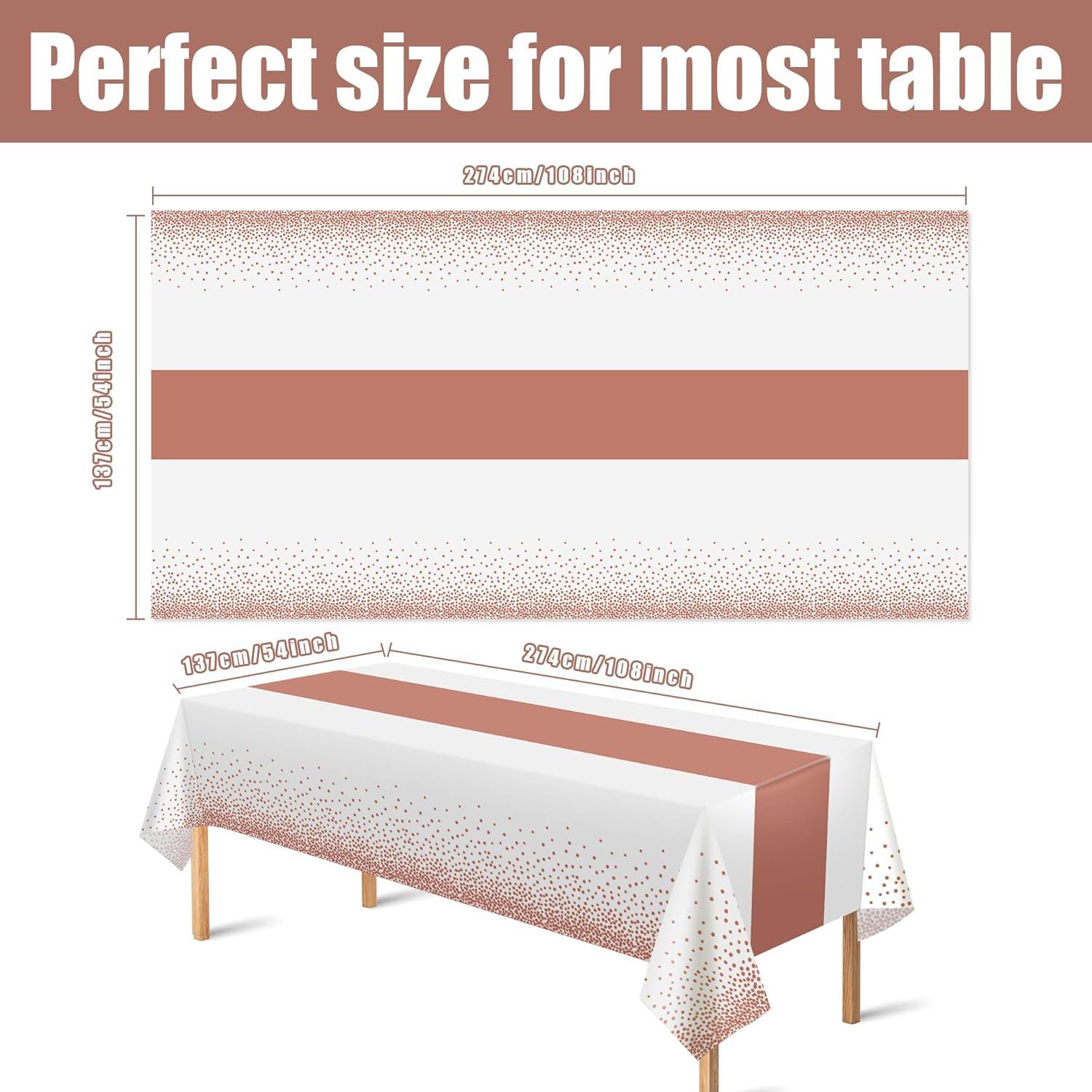 image:imageOHOME Christmas Giant Coloring PosterTablecloth 4 Pack Disposable Plastic Table Cloths