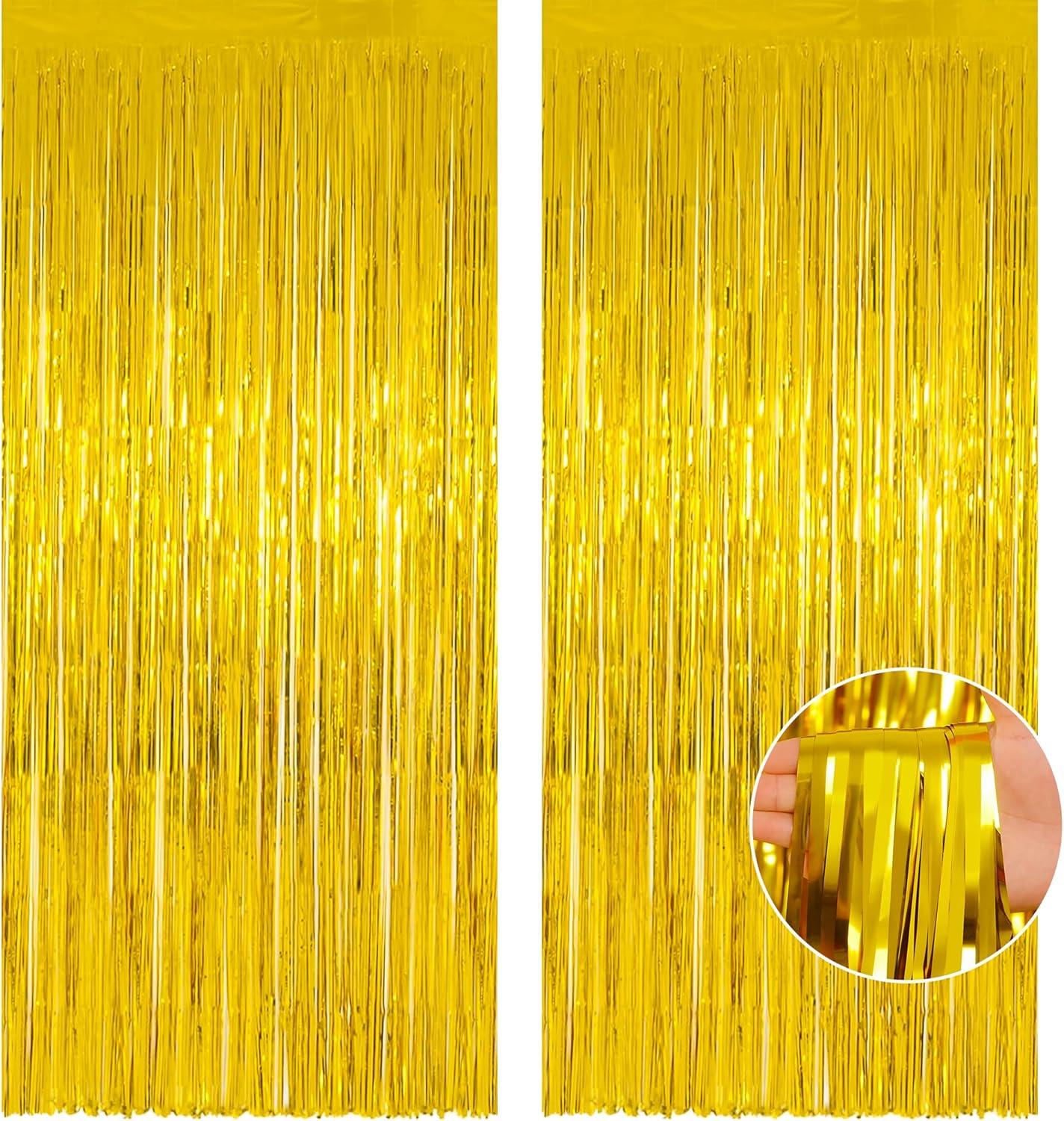 image:imageOHOME Halloween Decorations Halloween Party Decorations Trick or Treat Backdrop Banner for Wall Door Halloween Birthday Party Favors Supplies Indoor OutdoorGold
