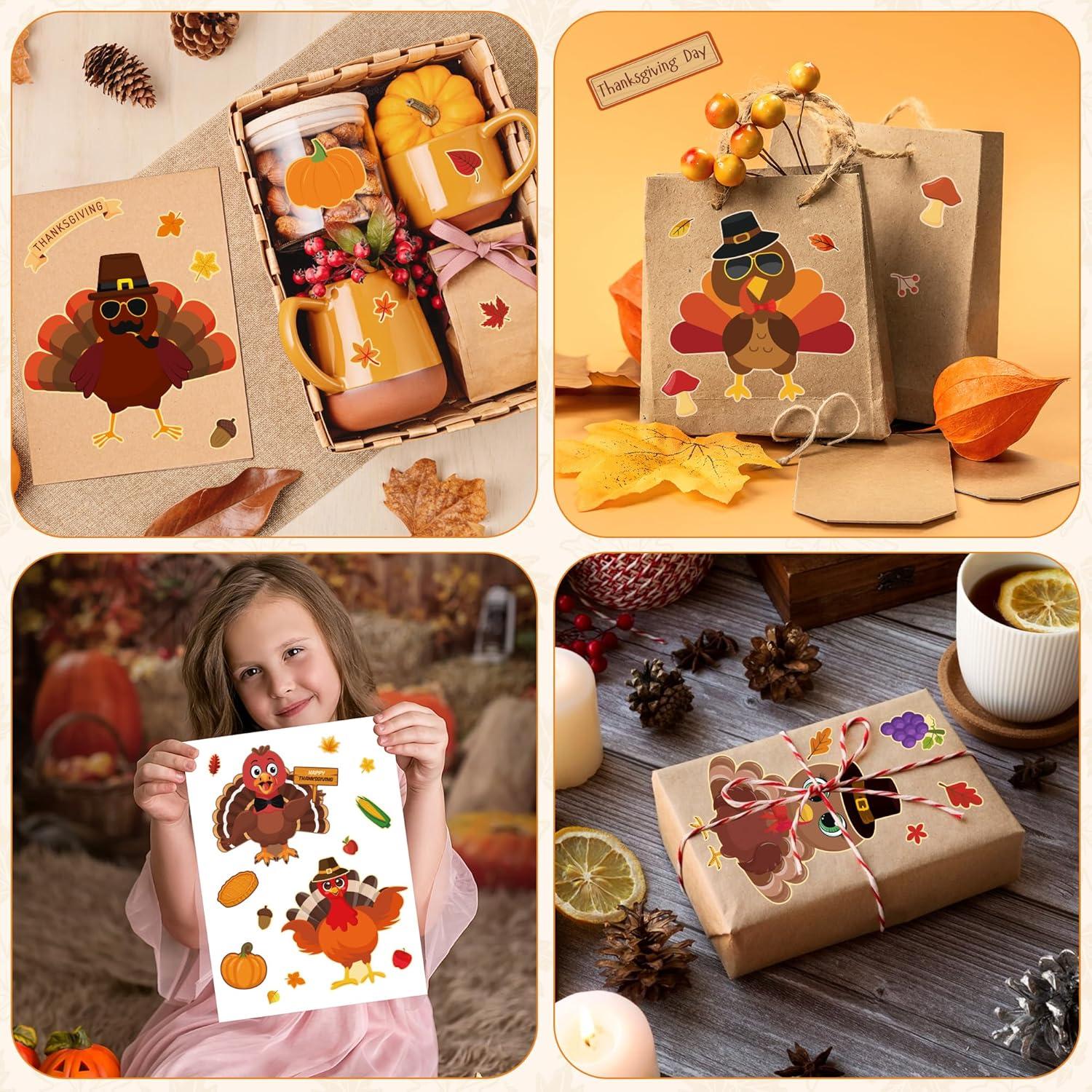 image:imageOHOME Thanksgiving Bingo with Thanksgiving Stickers