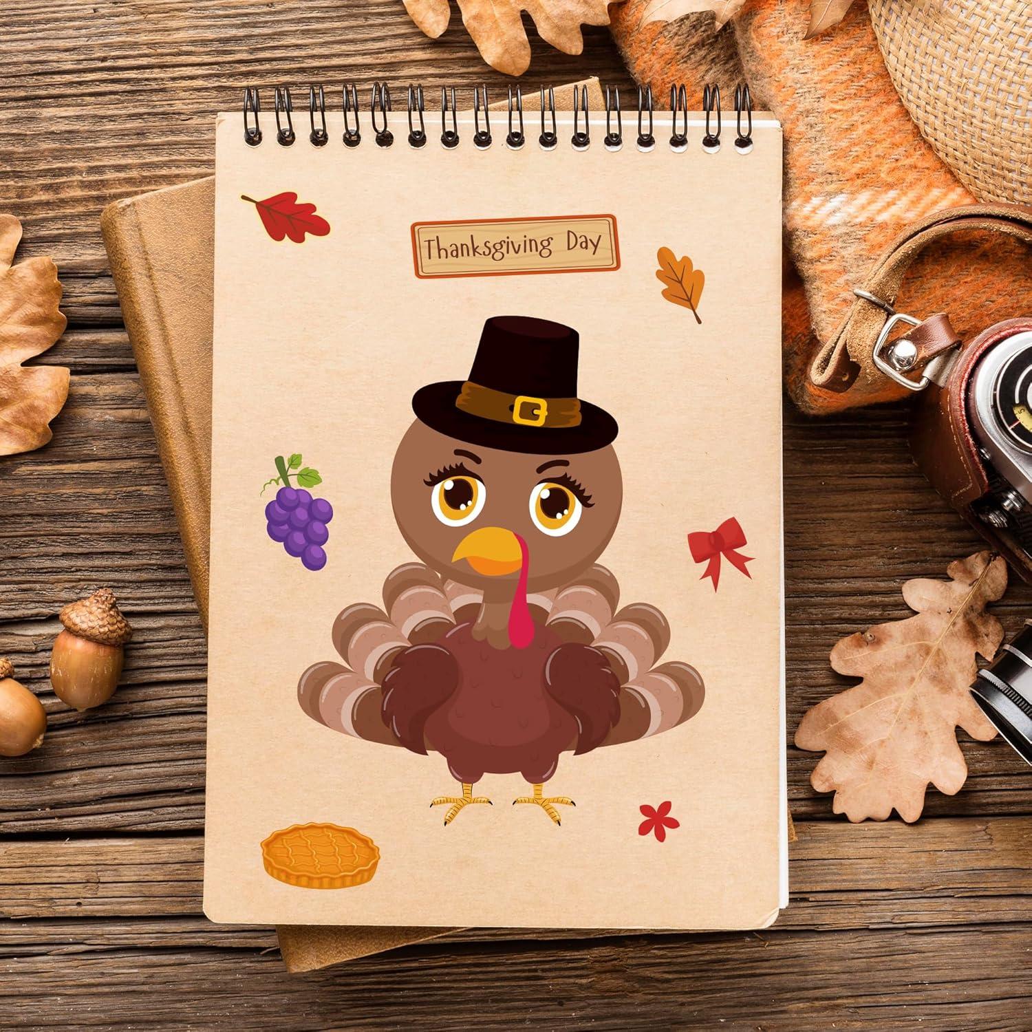 image:imageOHOME Thanksgiving Bingo with Thanksgiving Stickers