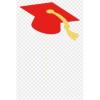 image:imageGraduation Decorations 2026  Cupcake Toppers BlueRed