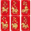 image:imageOHOME Chinese New Year Red Envelopes  2026 New Years Eve Party Supplies  New Years Decorations  Lunar New Year Envelopes  Chinese New Year Gifts  Lunar New Year Gifts  Red Envelope Horse24PCS