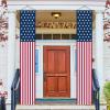 image:imageOHOME Thanksgiving Decorations  GIVE THANKS Porch Banner  Fall Decor for Indoor Outdoor Outside  Friendsgiving Party Decorations Autumn Pumpkin Welcome Door Sign for Home Yard WallRed white blue