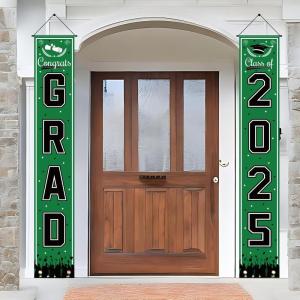 OHOME Graduation Tablecloth with Graduation Banner