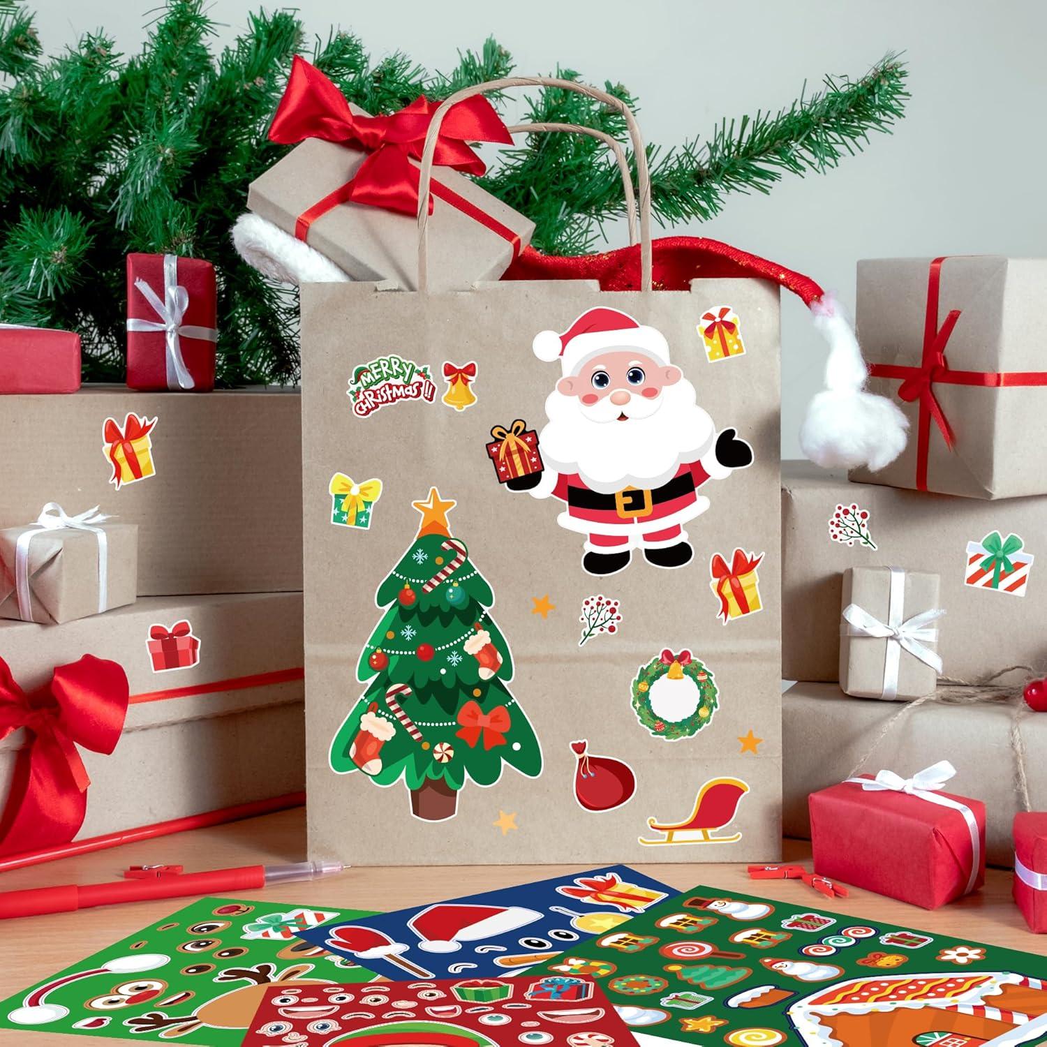 image:image500 PCS Christmas Gift Tags with Christmas Stickers