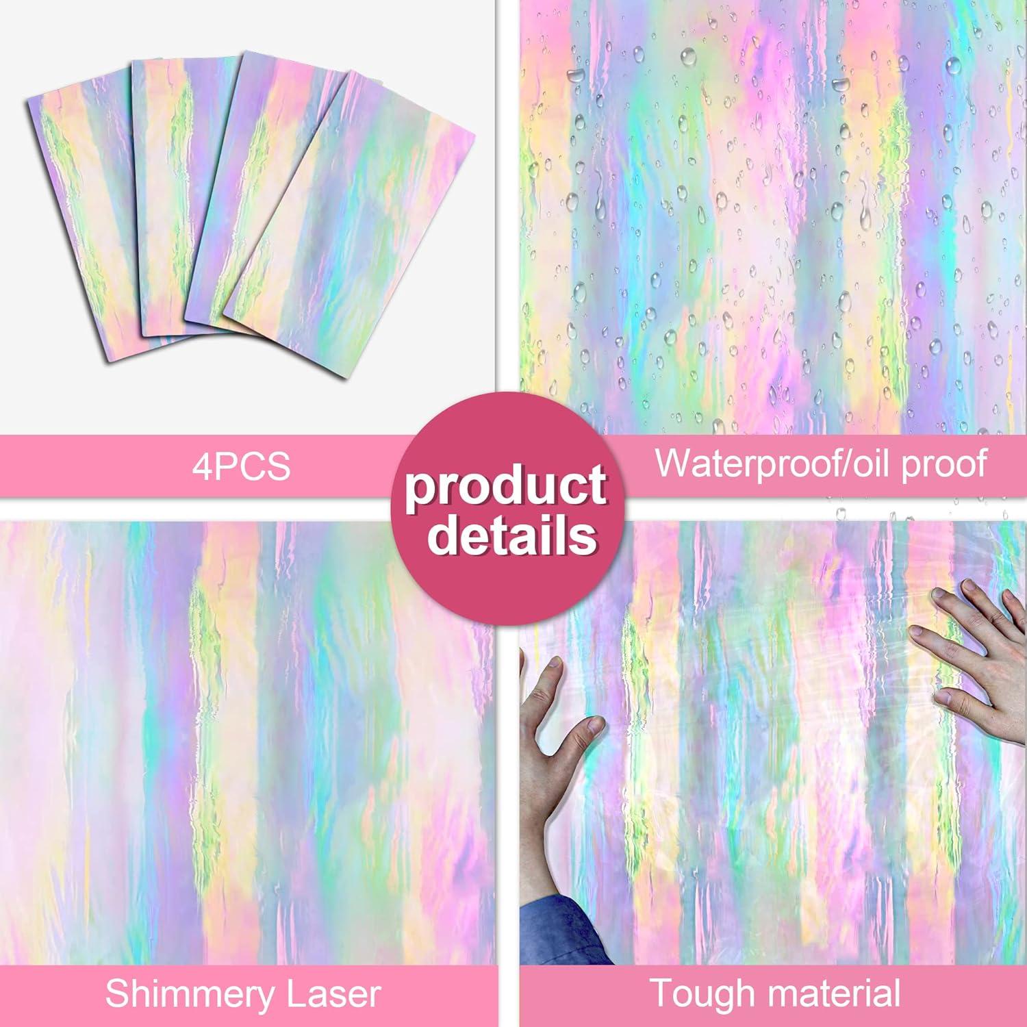 image:imageLuau Party Decorations Plastic Tablecloth for Tropical Party Decorations Hawaiian Themed Palm Leaves Summer Beach Favors Supplies2 PackIridescent Tablecloth