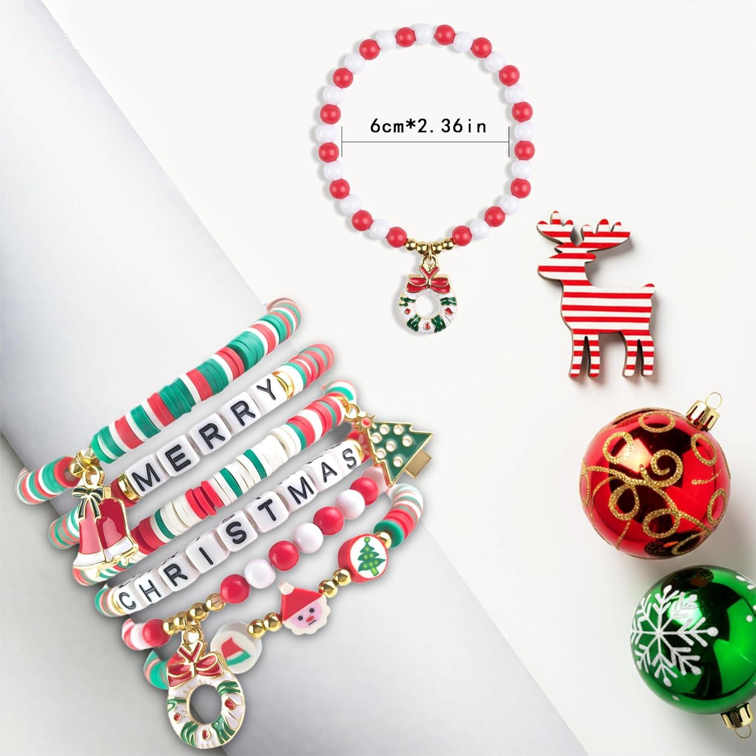 image:imageOHOME 4th of July Outfits for Women 6 Pack Patriotic Bracelets Fourth of July Decorations Accessories shirts for Memorial Day Decorations 250 America Anniversary USA Celebration Jewelry for WomenChristmas