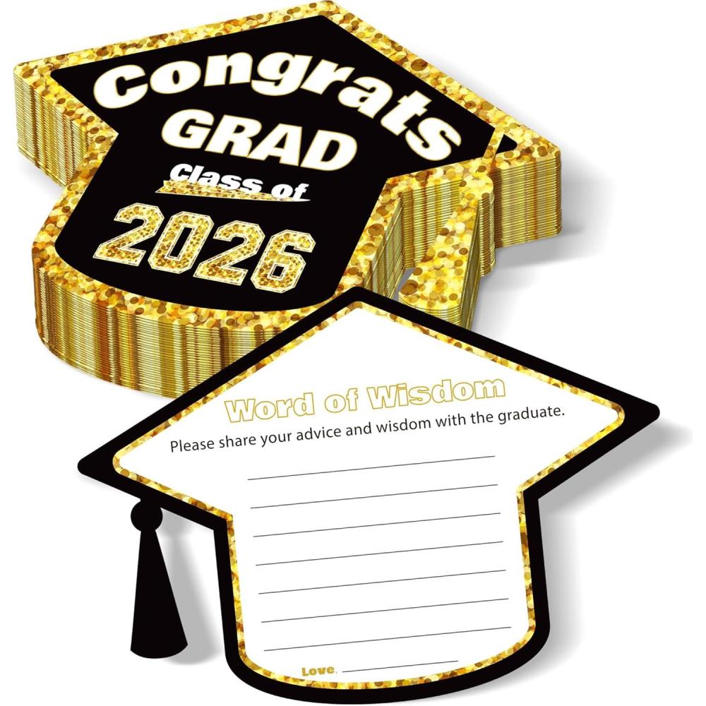 image:imageOHOME Graduation Decorations 202640 Pack Graduation Cards Graduation Party Decorations Graduation Decorations Class of 2026 Congrats Grad Card for Class of 2026 Decorations Party Suppliesgraduation