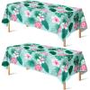 image:imageLuau Party Decorations  Plastic Tablecloth for Tropical Party Decorations  Hawaiian Themed Palm Leaves Summer Beach Favors Supplies2 PackLuau