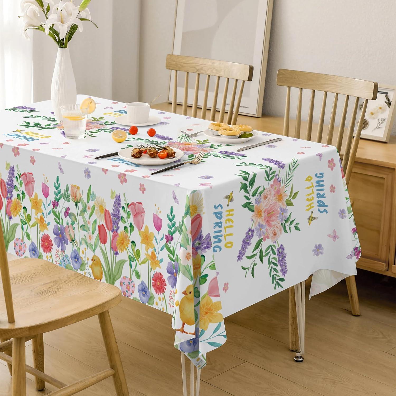 image:imageCinco De Mayo Decorations Fiesta Mexican Party Tablecloth Cinco De Mayo Table Decorations for Taco Party Mexican Theme Birthday Fiesta Party Favors Accessories for Home Dining Kitchen2 PackRed and Purple