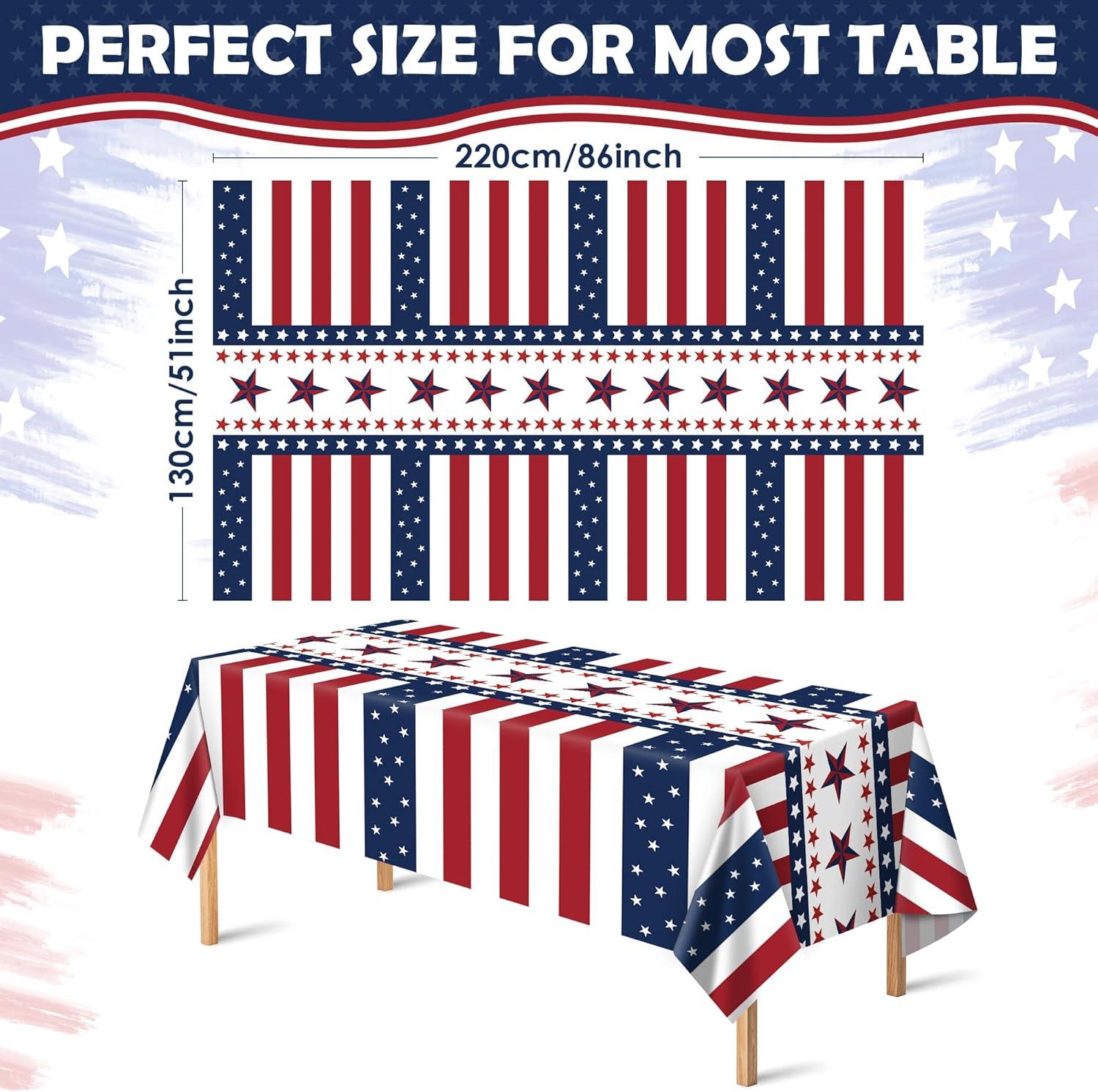 image:imageCinco De Mayo Decorations Fiesta Mexican Party Tablecloth Cinco De Mayo Table Decorations for Taco Party Mexican Theme Birthday Fiesta Party Favors Accessories for Home Dining Kitchen2 PackRed White Blue