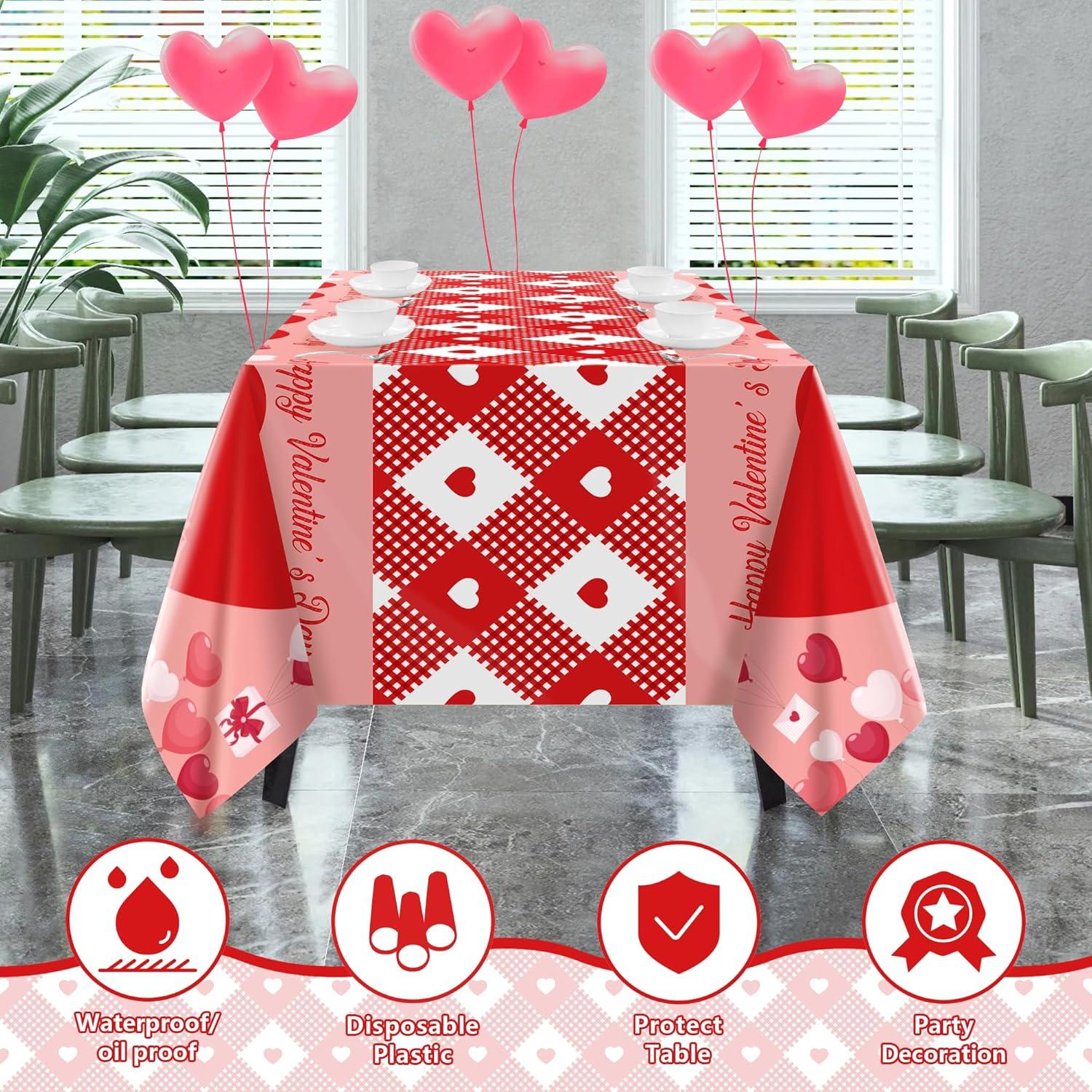 image:imageCinco De Mayo Decorations Fiesta Mexican Party Tablecloth Cinco De Mayo Table Decorations for Taco Party Mexican Theme Birthday Fiesta Party Favors Accessories for Home Dining Kitchen2 PackRed