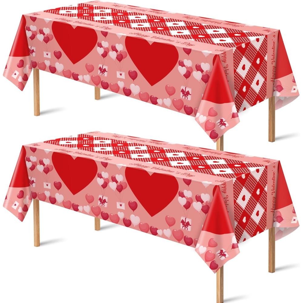 image:imageCinco De Mayo Decorations  Fiesta Mexican Party Tablecloth  Cinco De Mayo Table Decorations for Taco Party  Mexican Theme Birthday Fiesta Party Favors Accessories for Home Dining Kitchen2 PackRed