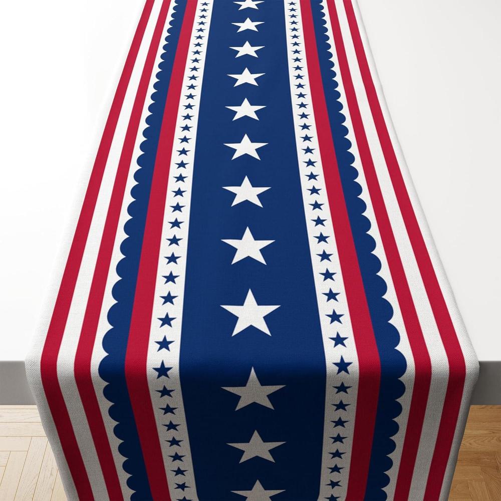image:imageCinco De Mayo Decorations Mexican Floral Table Runner for Fiesta Party Decorations Mexican Theme Birthday Decorations Taco Accessories Home Dining Room Kitchen Table Decor4th of july