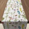 image:imageCinco De Mayo Decorations  Mexican Floral Table Runner for Fiesta Party Decorations  Mexican Theme Birthday Decorations Taco Accessories Home Dining Room Kitchen Table DecorSpring