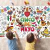 image:imageOHOME Cinco De Mayo Giant Coloring PosterTablecloth
