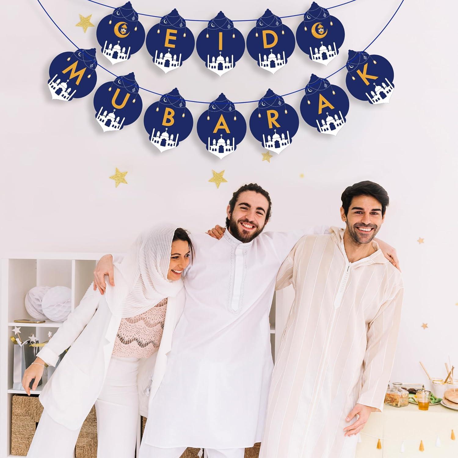 image:imageOHOME Graduation Decorations 2025 Congratulations Banner 2025 Graduation Party Decorations Black Gold Congrats Grad Banner Party SuppliesBlue and Gold White